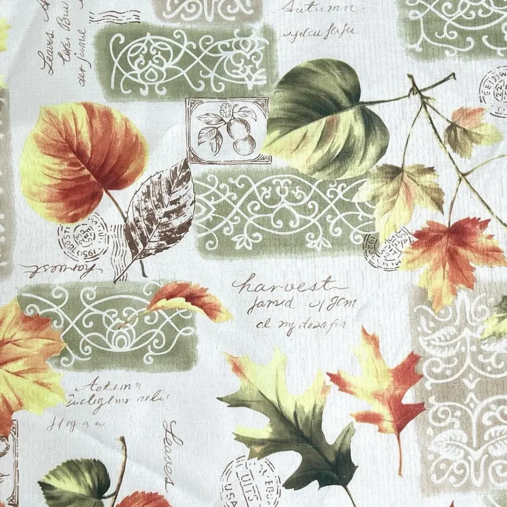 Tablecloth Autumn Fall Harvest Round 69